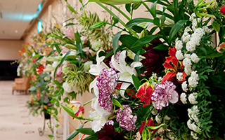 スタンド生花 Flower arrangement